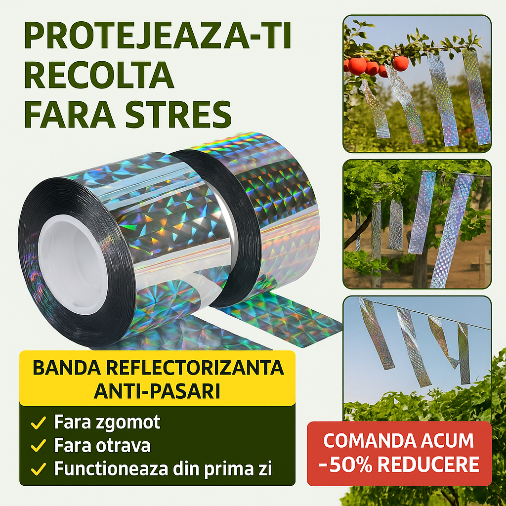 Banda Reflectorizanta Anti-Pasari