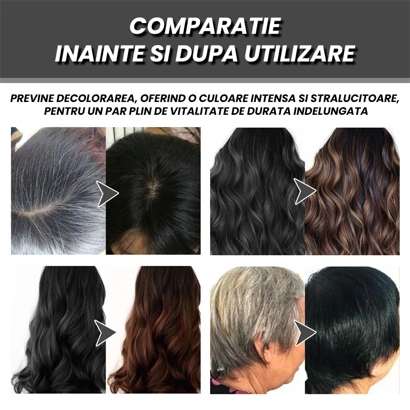 Vopsea pentru Fire Carunte (Perie Inclusa)