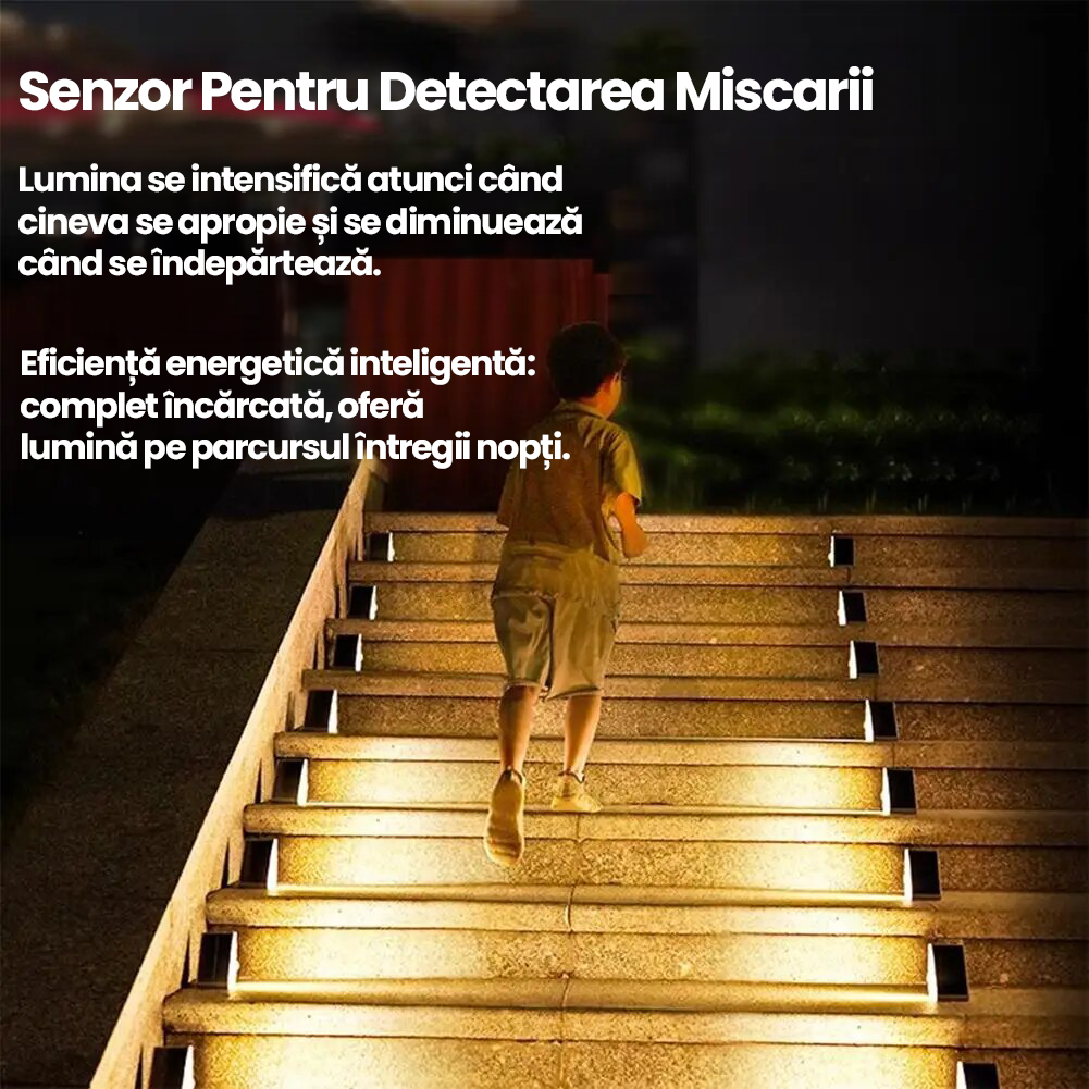 Set 4 Lampi Solare Smart