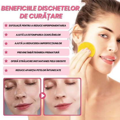 Dischete Iluminatoare cu Turmeric, 40 bucati